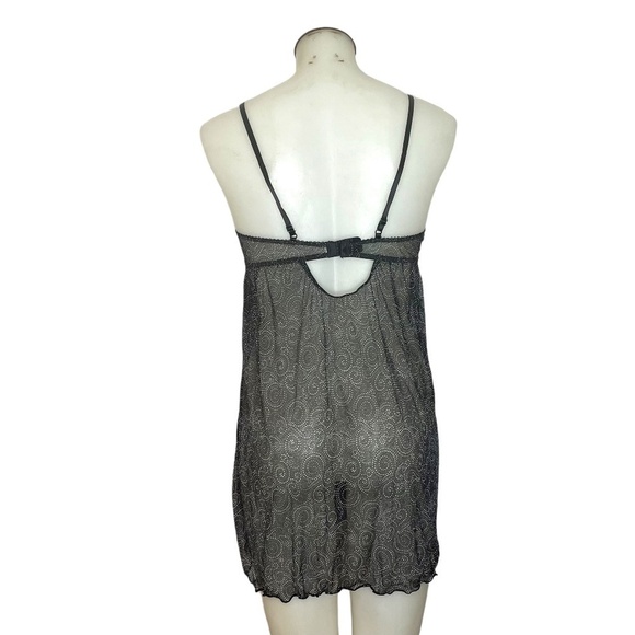 PRINTED Mesh Chemise🖤🖤 - Picture 2 of 9